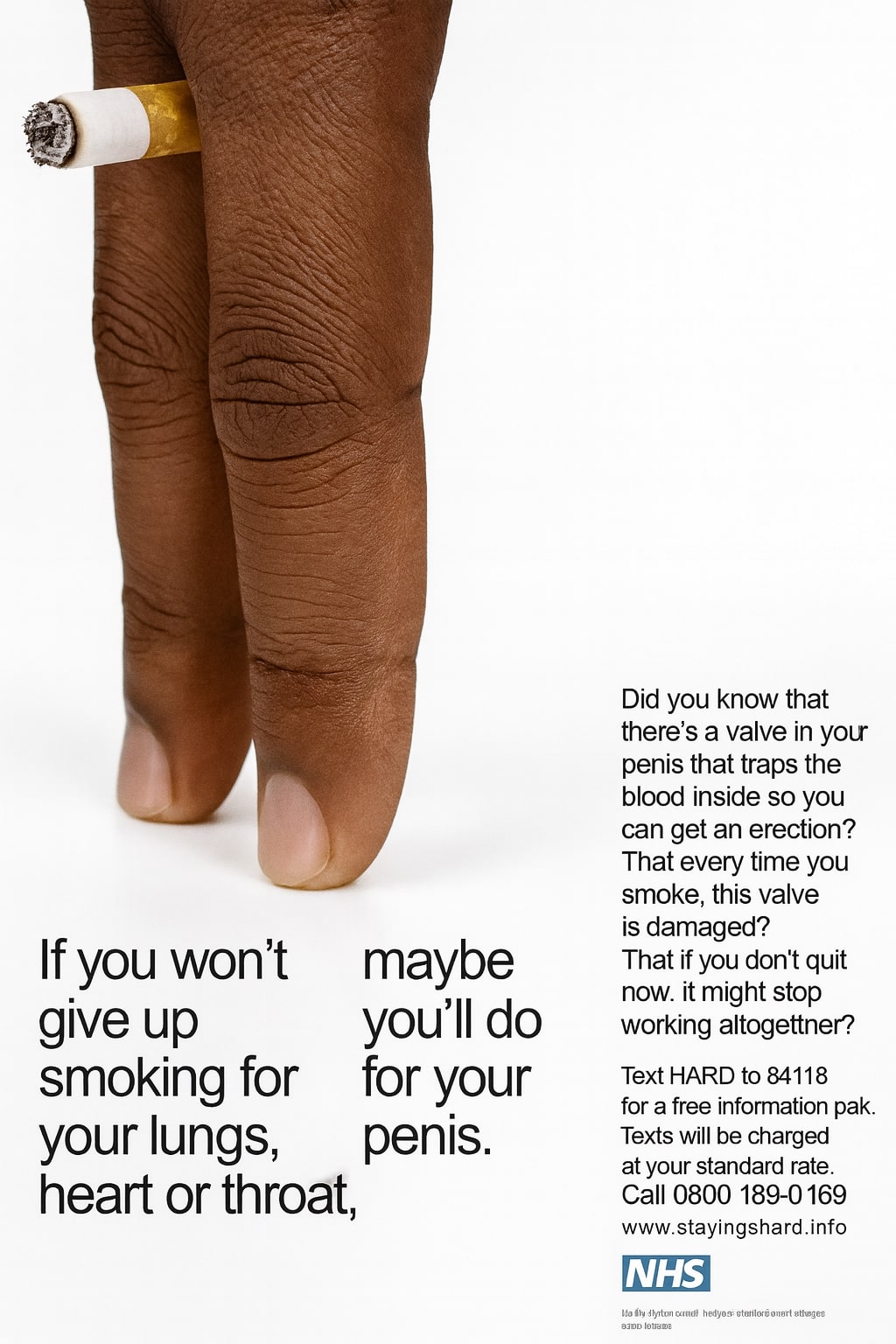 تبلیغ نویسی کمپین ترک سیگار